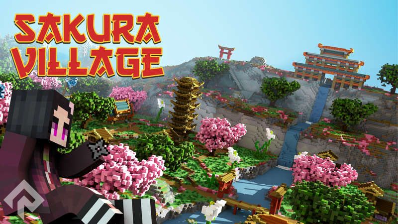 Sakura Village on the Minecraft Marketplace by RareLoot