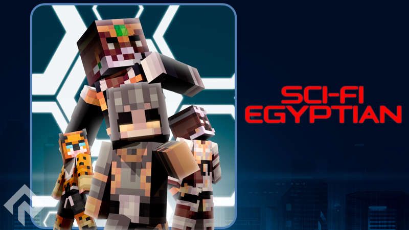 Sci-Fi Egyptians on the Minecraft Marketplace by RareLoot