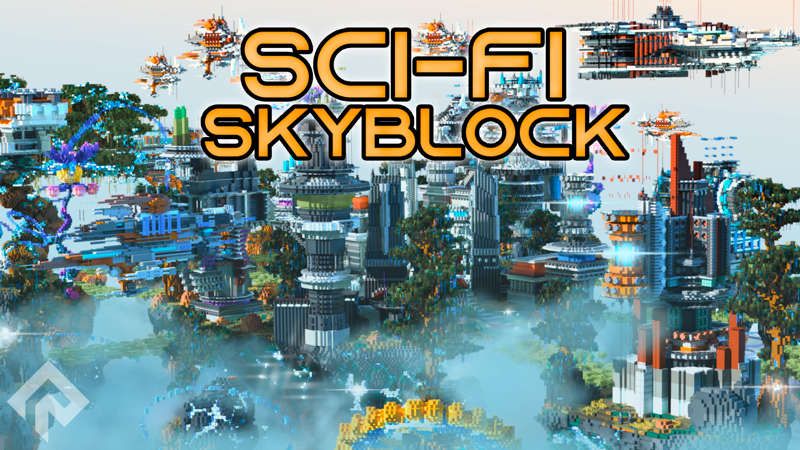 Sci Fi Skyblock on the Minecraft Marketplace by RareLoot