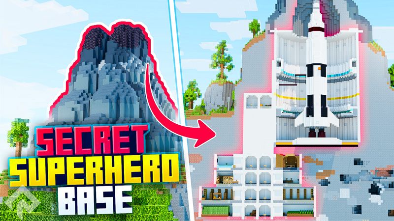 Secret Superhero Base on the Minecraft Marketplace by RareLoot