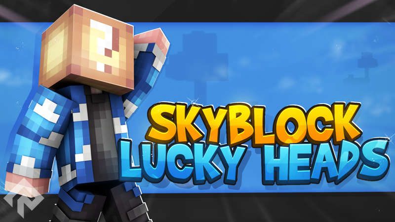 Skyblock Lucky Heads on the Minecraft Marketplace by RareLoot