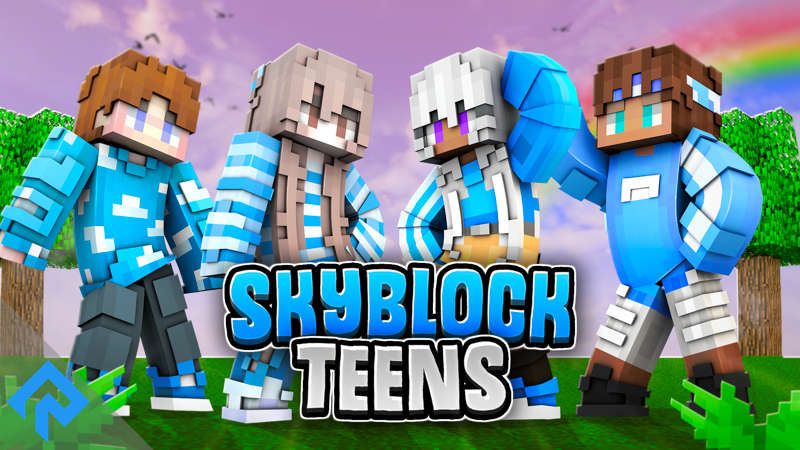 Skyblock Teens on the Minecraft Marketplace by RareLoot