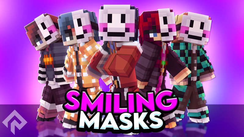 Smiling Masks on the Minecraft Marketplace by RareLoot