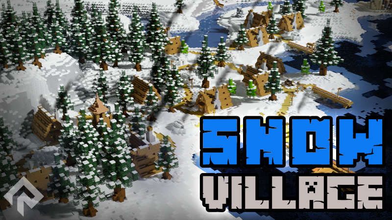 Snow Village on the Minecraft Marketplace by RareLoot