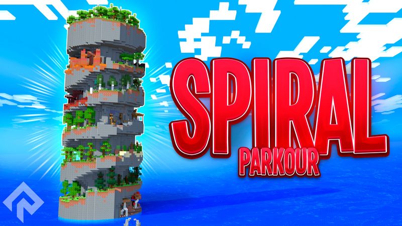 Spiral Parkour on the Minecraft Marketplace by RareLoot