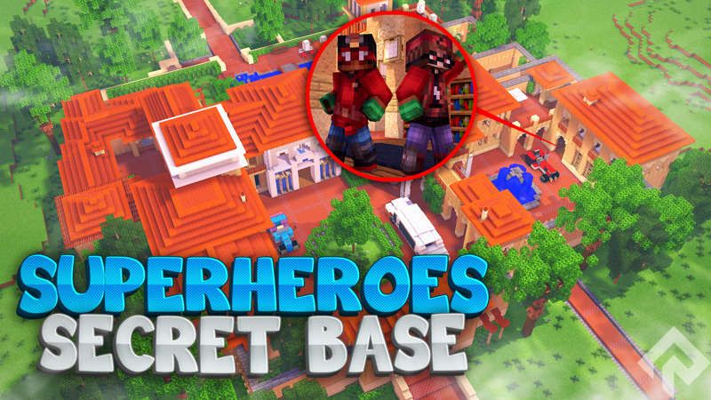 Superheroes Secret Base on the Minecraft Marketplace by RareLoot