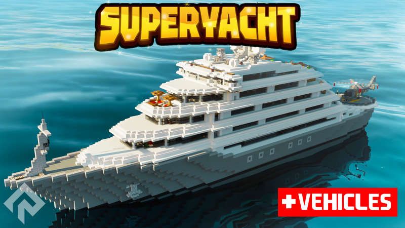 Superyacht on the Minecraft Marketplace by RareLoot