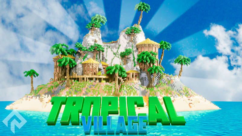 Tropical Village on the Minecraft Marketplace by RareLoot