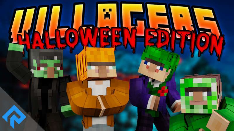 Villagers Halloween Edition on the Minecraft Marketplace by RareLoot