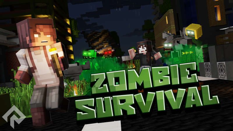 Zombie Survival on the Minecraft Marketplace by RareLoot