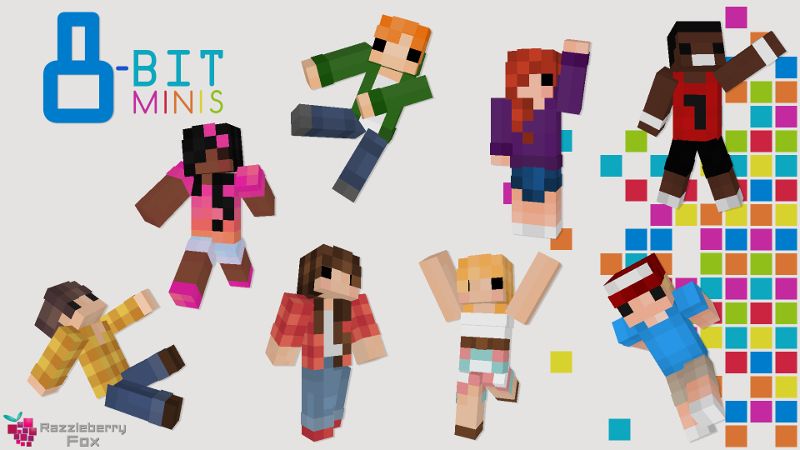 8-bit Minis on the Minecraft Marketplace by Razzleberries