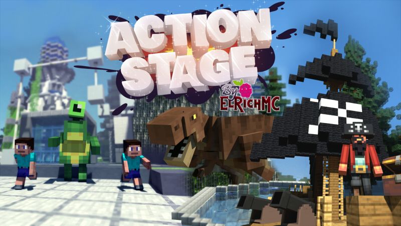 Action Stage on the Minecraft Marketplace by Razzleberries