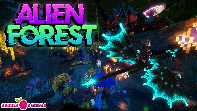 Alien Forest on the Minecraft Marketplace by Razzleberries