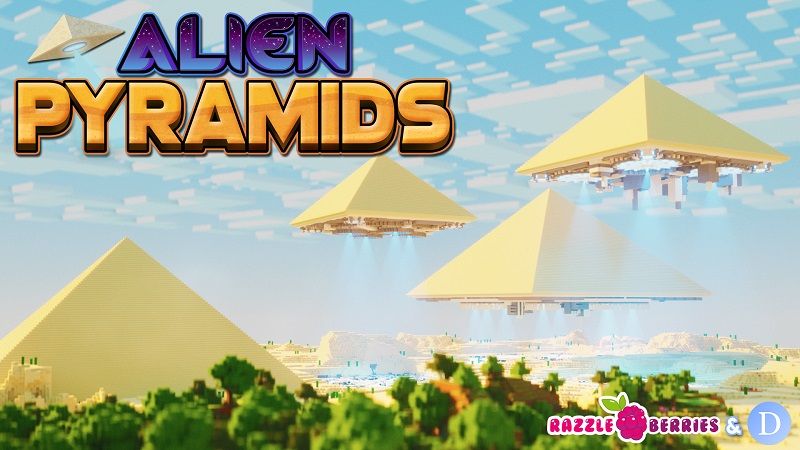 Alien Pyramids on the Minecraft Marketplace by Razzleberries