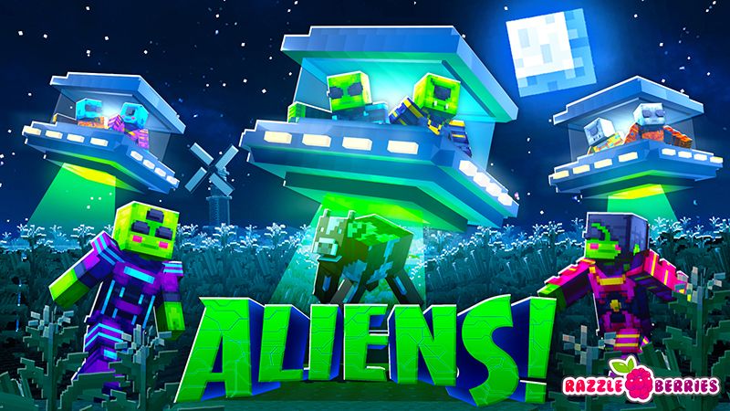 Aliens! on the Minecraft Marketplace by Razzleberries