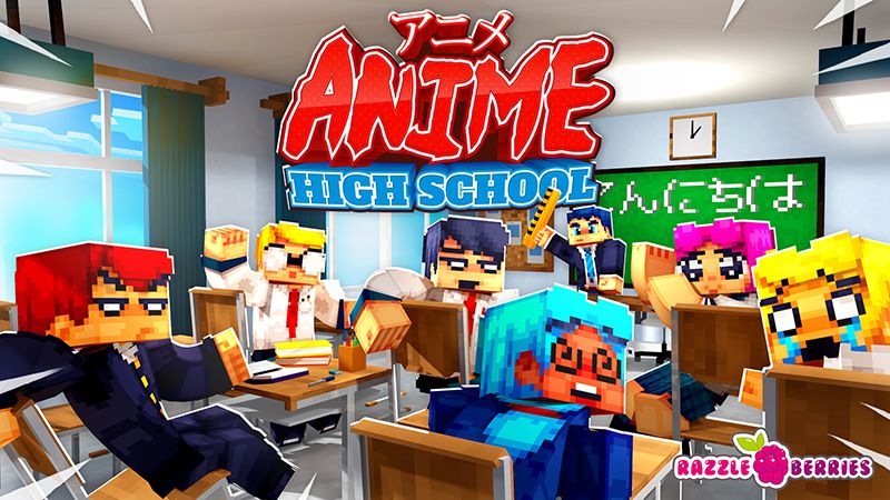 Anime High School on the Minecraft Marketplace by Razzleberries