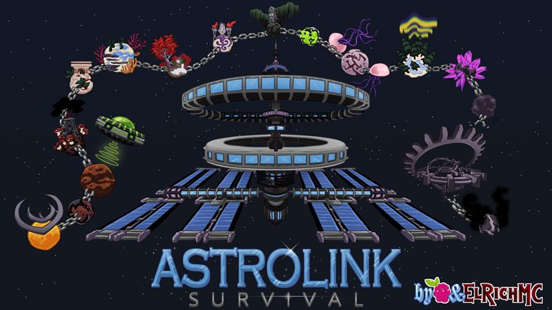 Astrolink Survival on the Minecraft Marketplace by Razzleberries