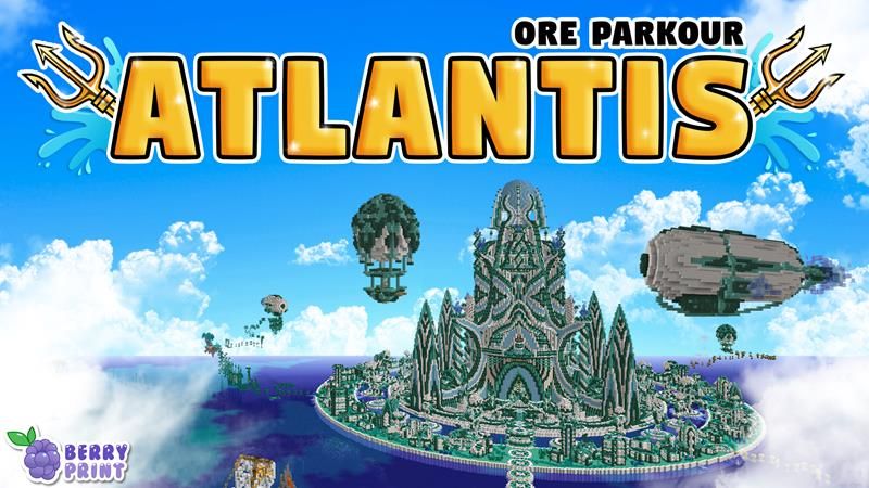 Atlantis Ore Parkour on the Minecraft Marketplace by Razzleberries