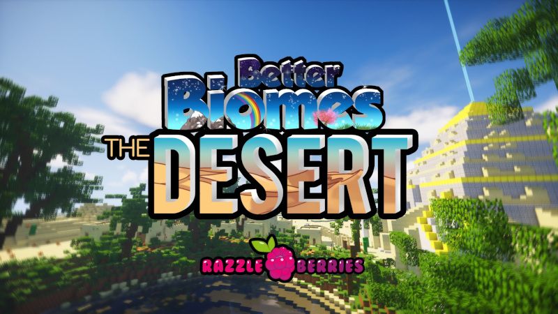 Better Biomes: Desert on the Minecraft Marketplace by Razzleberries