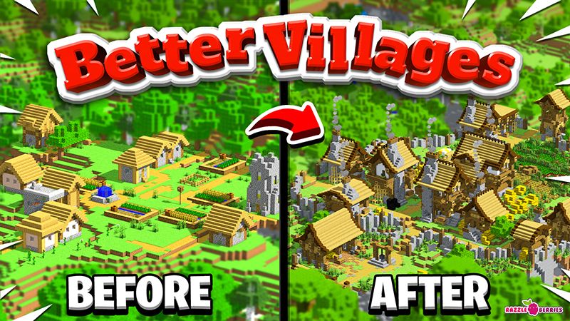 Better Villages on the Minecraft Marketplace by Razzleberries