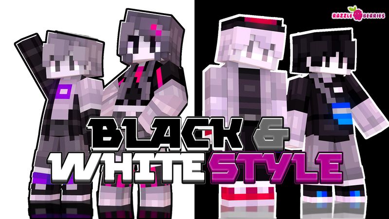 Black & White Style on the Minecraft Marketplace by Razzleberries