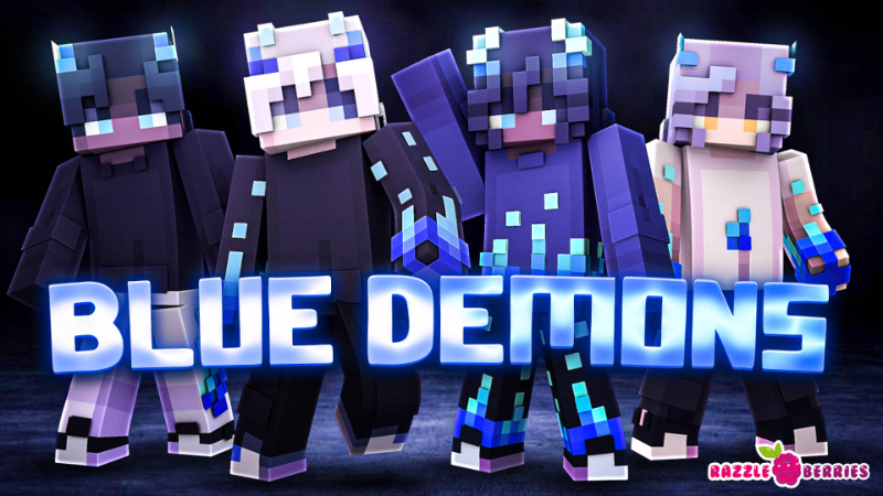 Blue Demons on the Minecraft Marketplace by Razzleberries