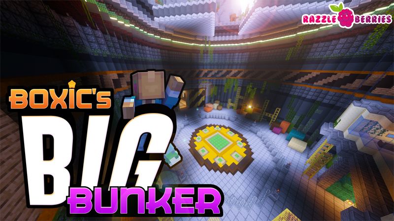 Boxic's Big Bunker on the Minecraft Marketplace by Razzleberries