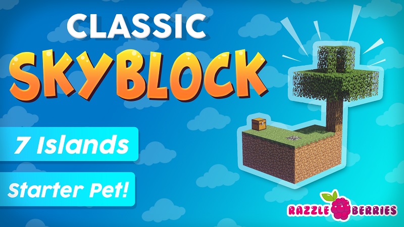 Classic Skyblock on the Minecraft Marketplace by Razzleberries