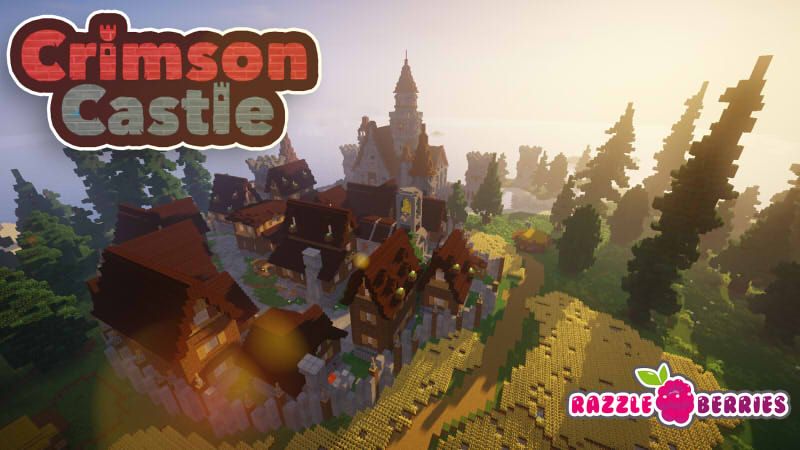 Crimson Castle on the Minecraft Marketplace by Razzleberries