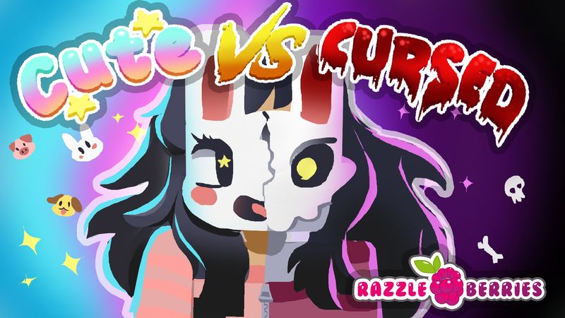 Cute VS Cursed on the Minecraft Marketplace by Razzleberries