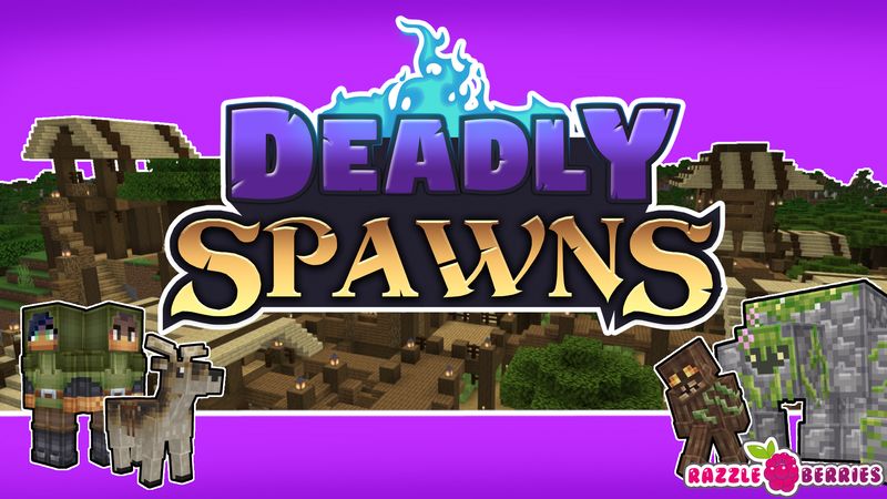 Deadly Spawns: Cursed Forest on the Minecraft Marketplace by Razzleberries