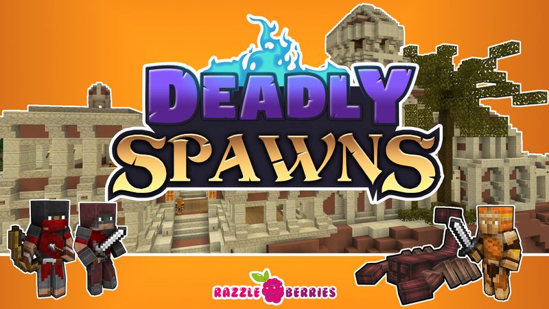 Deadly Spawns: Desert Palace on the Minecraft Marketplace by Razzleberries