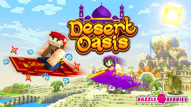 Desert Oasis on the Minecraft Marketplace by Razzleberries