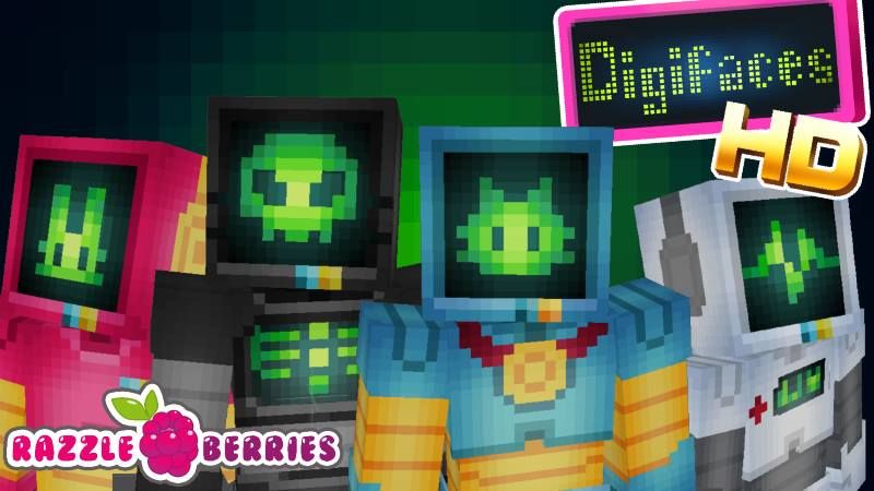 Digifaces HD on the Minecraft Marketplace by Razzleberries