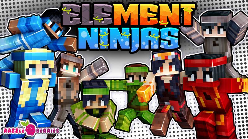 Element Ninjas on the Minecraft Marketplace by Razzleberries