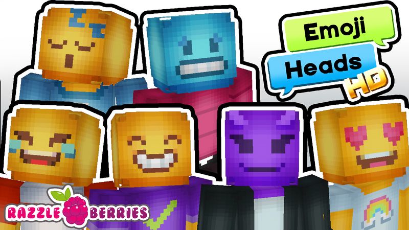 Emoji Heads on the Minecraft Marketplace by Razzleberries