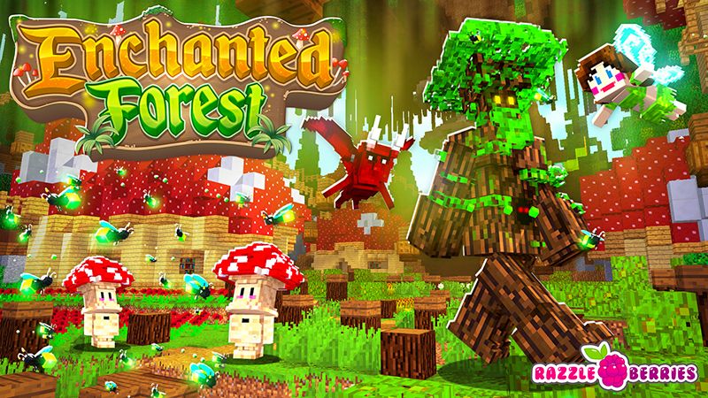 Enchanted Forest on the Minecraft Marketplace by Razzleberries