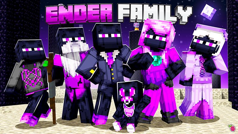 Ender Family! on the Minecraft Marketplace by Razzleberries