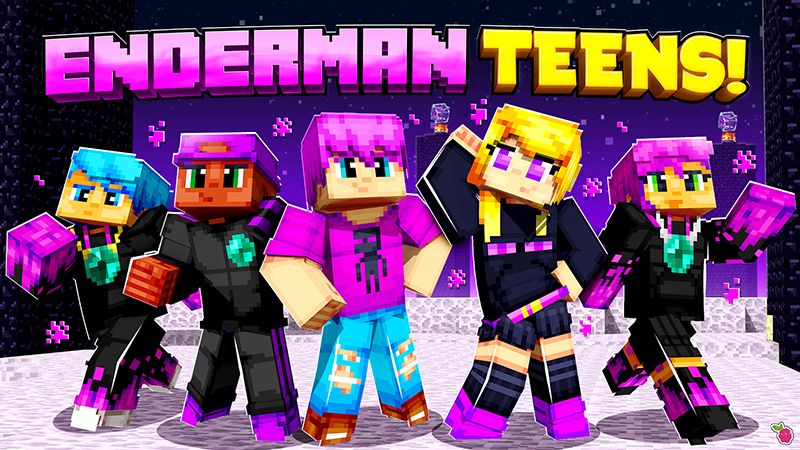 Enderman Teens! on the Minecraft Marketplace by Razzleberries