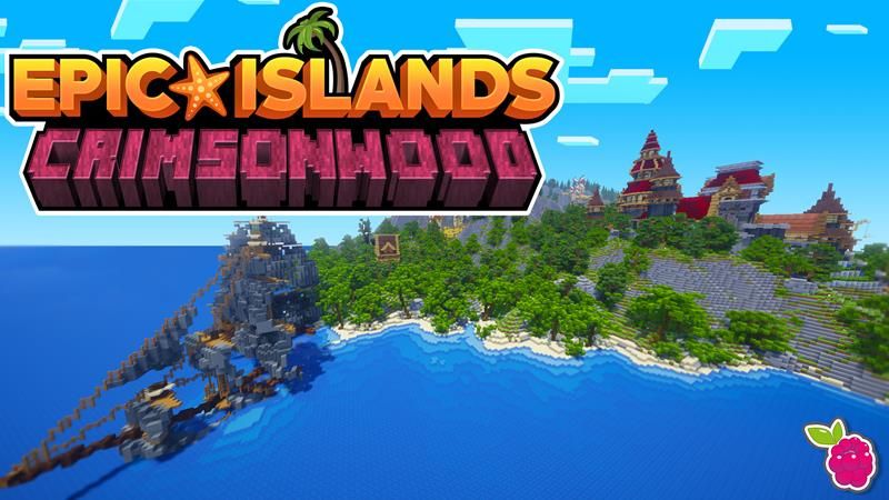 Epic Islands Crimsonwood on the Minecraft Marketplace by Razzleberries