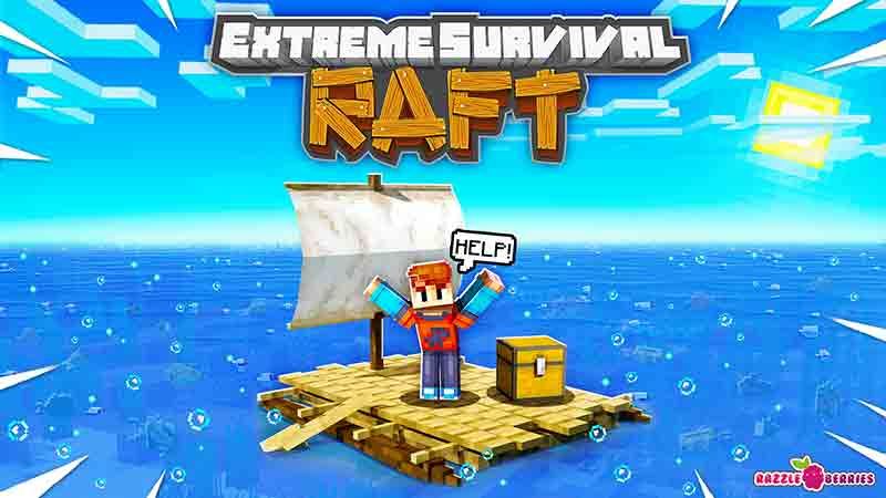 Extreme Survival: Raft on the Minecraft Marketplace by Razzleberries