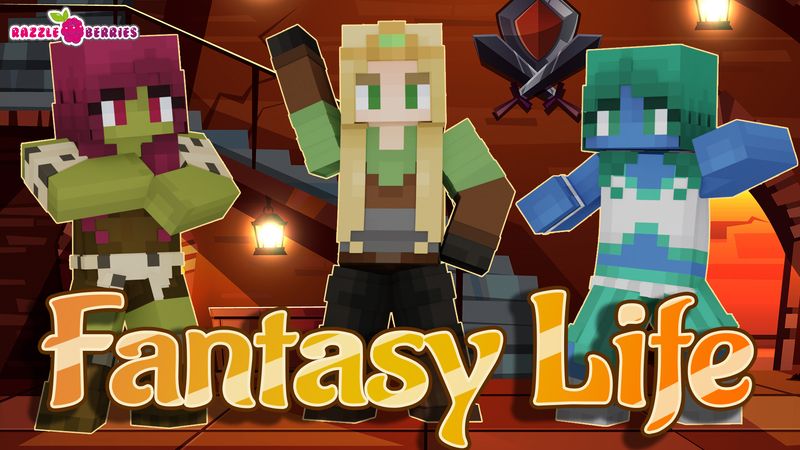 Fantasy Life on the Minecraft Marketplace by Razzleberries