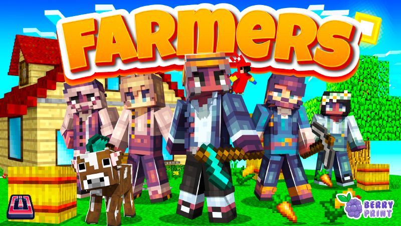 Farmers on the Minecraft Marketplace by Razzleberries