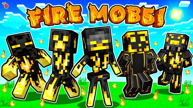 Fire Mobs! on the Minecraft Marketplace by Razzleberries