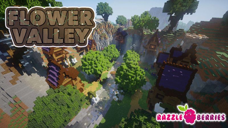 Flower Valley on the Minecraft Marketplace by Razzleberries