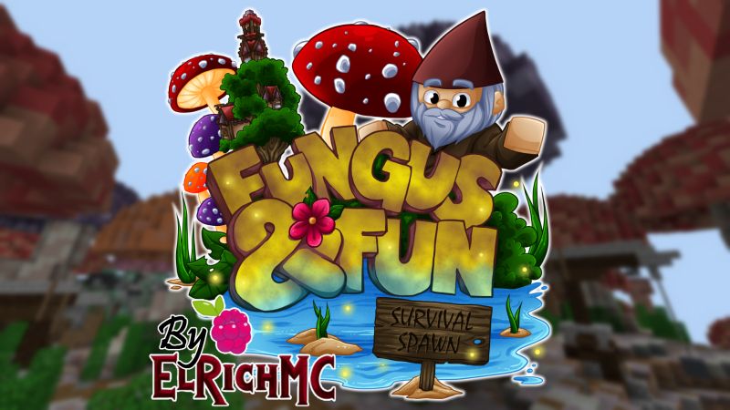 Fungus & Fun Survival Spawn on the Minecraft Marketplace by Razzleberries