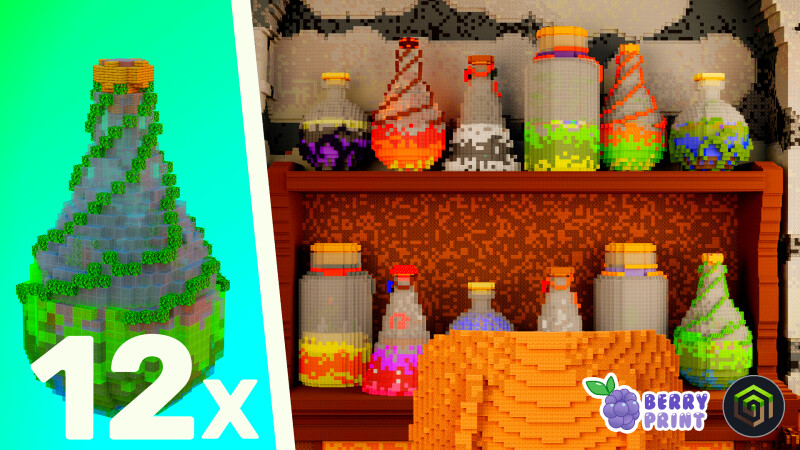 Giant Potion Bottle Survival