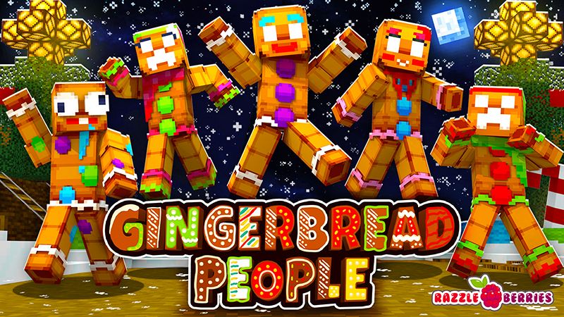 Gingerbread People on the Minecraft Marketplace by Razzleberries