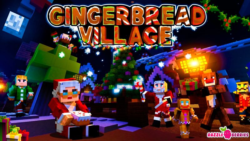 Gingerbread Village on the Minecraft Marketplace by Razzleberries