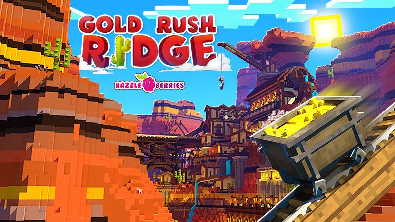 Gold Rush Ridge on the Minecraft Marketplace by Razzleberries